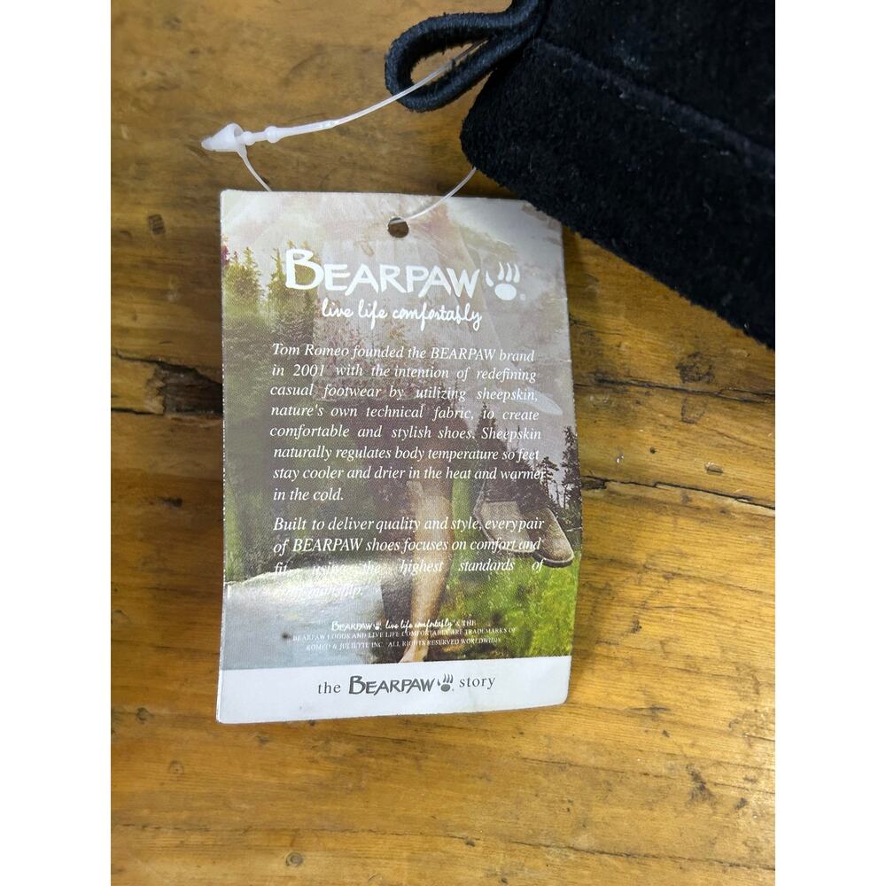 Bearpaw Chukka ll Black/Carmel Suede Round Toe Women's Size 6 Vintage 222W-011 - Picture 7 of 7